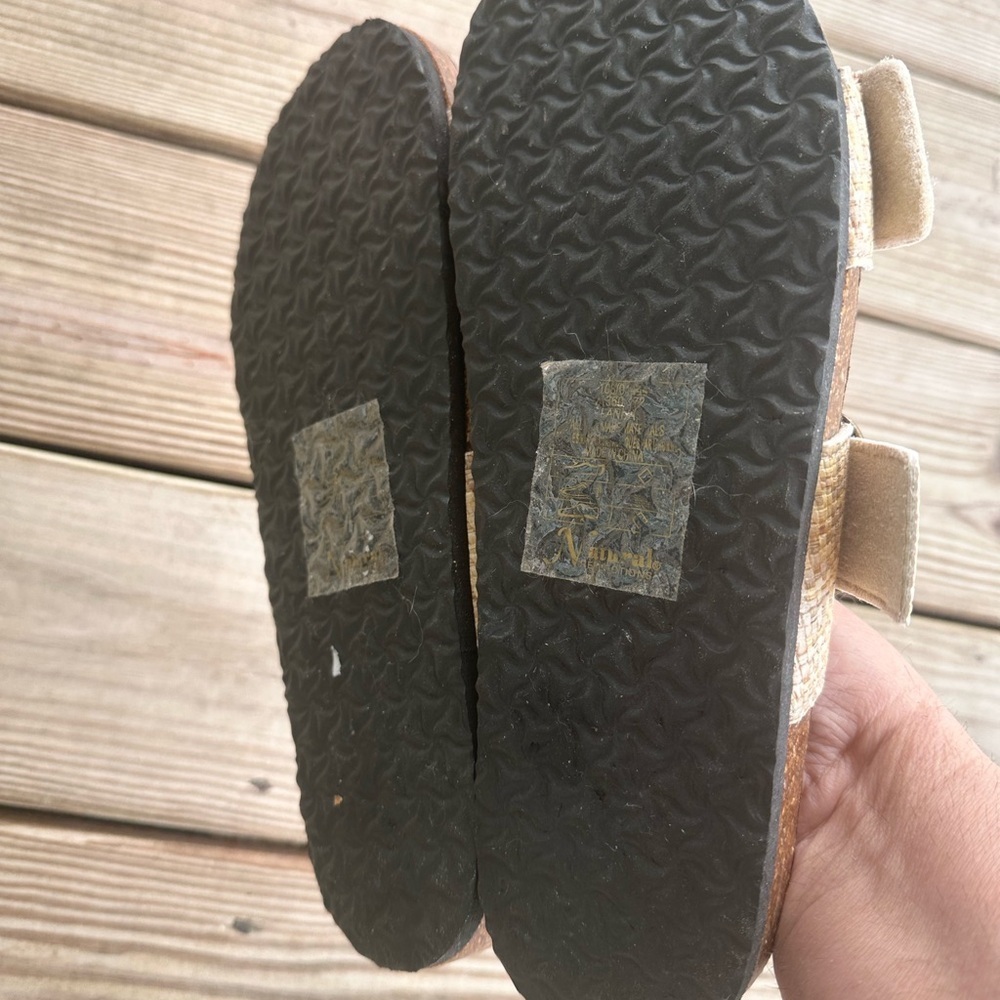 Natural Reflections Women's Sandals - Tan and Brown size 8 - Picture 6 of 9
